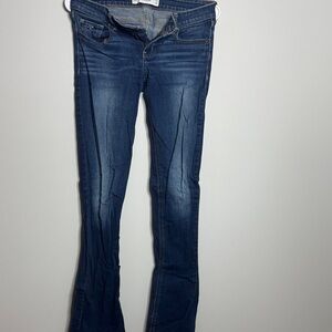 Hollister Women's Dark Blue Boot Cut Jeans 8